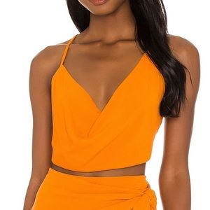 Relvolve, Sunkist Polina Cowl Neck Cami